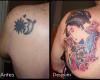Cover Up de geisha tradicional