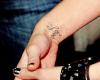 Ashlee Simpson has a love tattoo