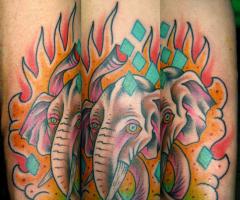 Best Elephant tattoos