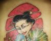 tatuagens de gueixas