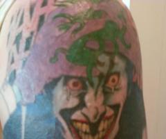 I got the joker tattoo