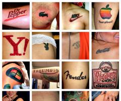 Marcas de ropa y empresas tatuadas