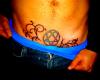 Heartagram tattoo