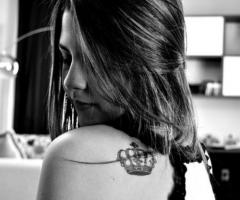 Tatuaje de corona de los reyes