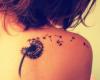 Tatuaje de diente de leon