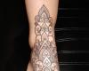 Feminine Tattooed Foot