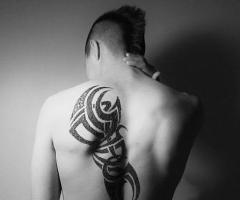 Tribal tattoos back
