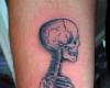 Skeleton tattoo