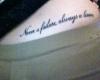 Never a failure, always a lesson