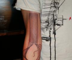 The line