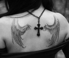 tatuagem de asas
