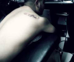 Infinite tattoo in honor of my wife Perla