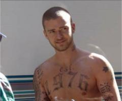 Justin Timberlake tattoo