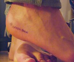 carpe diem tattoo