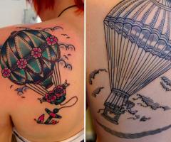 Tatuagem de Balão