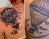 Tatuagem de Balão