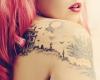 Pink Hair Great Tattoo