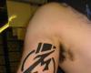 Metallica logo tattoo