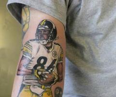 Hines Ward tattoo