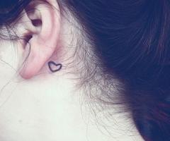 Little heart tattoo