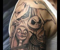 Nightmare Before Christmas tattoo