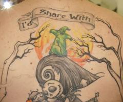Nightmare Backpiece tattoo