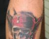 Pirate skull from pirates of the caribbean