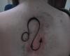 Tatuaje signo de Leo