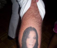 Cher Portrait tattoo