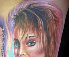 80s Madonna tattoo