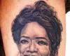 Oprah Portrait tattoo
