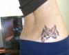 Lovely bird tattoo