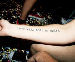 Love Will Tear Us Apart
