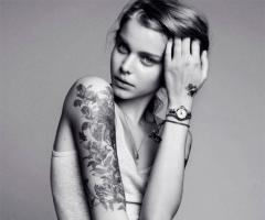 Carolin Loosen tattoos