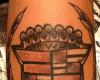 Cadillac logo symbol tattoo