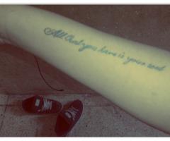 All that you have is your soul