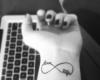 Infinity tattoo life love like