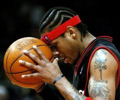 Allen Iverson tattoo