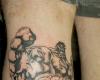 Tat avengers hulk outline