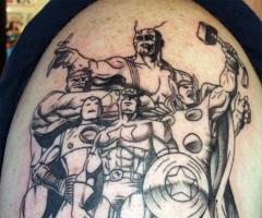 The Avengers tattoo