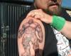The Incredible Hulk tattoo