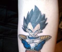 Tatuaje de Vegeta