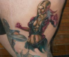 MK tattoo