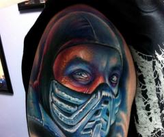 MK Sub Zero tattoo