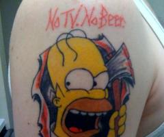 No TV and no beer make Homer something something