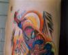 Spiderman art tattoo design