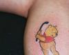 Winnie the Pooh Golf Tattoo