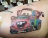 Old Tow Truck Tattoo