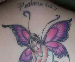 Hada con iniciales y nombre