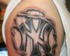 NY Yankees Tattoo